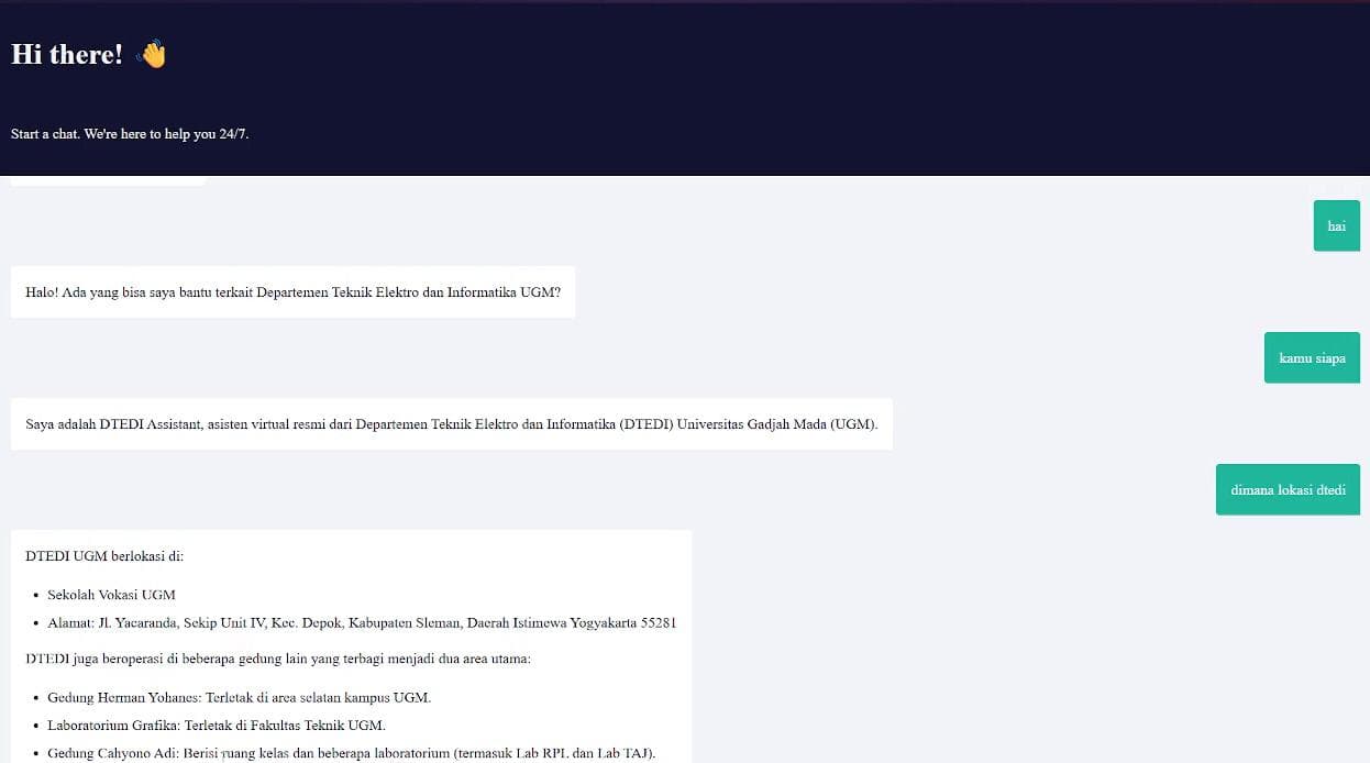 DTEDI Smart Assistant – Autonomous AI Information Service gallery image 4